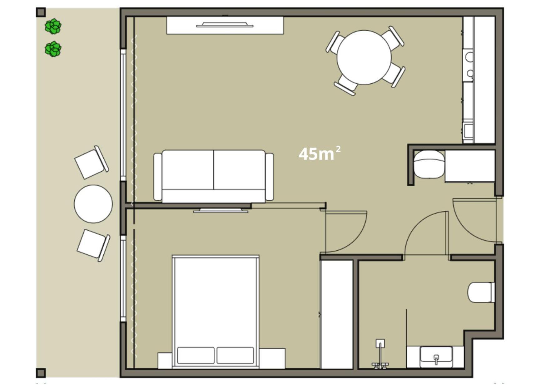 Ga Luxury Apartments M45 Krakow Bagian luar foto